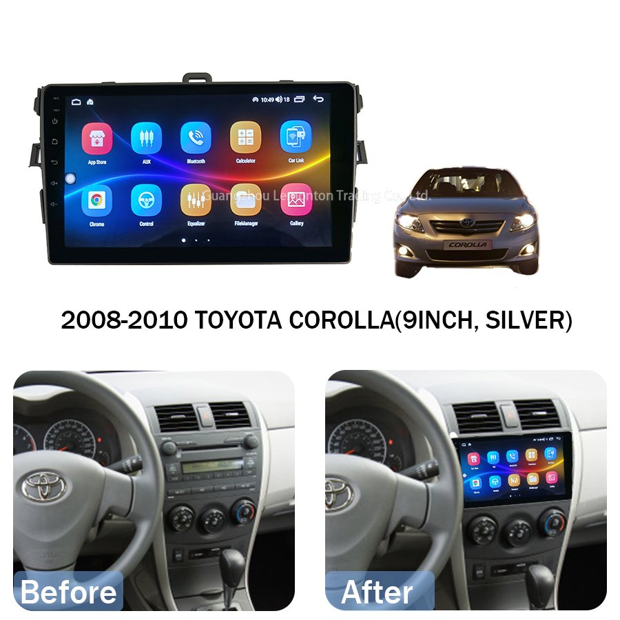 Car Radio Multimedia Players For Toyota Corolla E140/150 2006-2013 GPS 2 Din Navigation Autoradio Carplay Head Unit