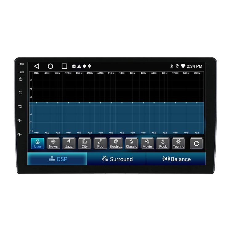 9/10 Inch Touch Screen Gps Stereo Radio Navigation System Audio Car Electronics Video Car Android Player