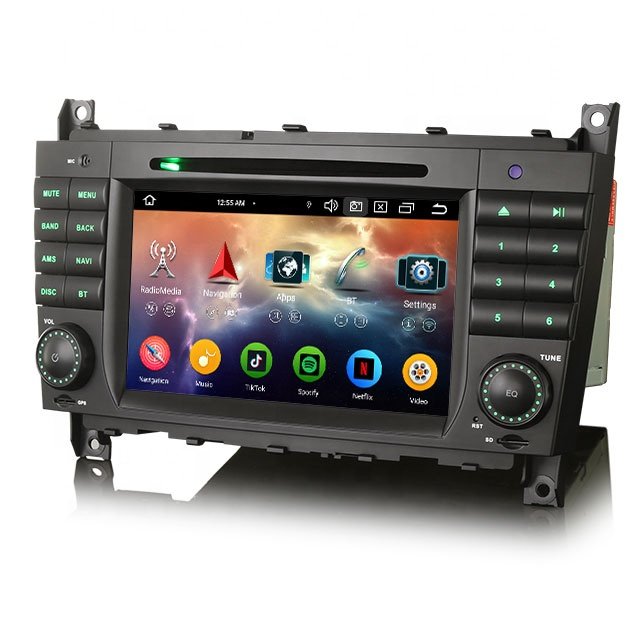 Erisin ES6769C Android 13.0 Car DVD Player for Mercedes Benz CLC Class W203 G Class W463 CarPlay Auto Radio DVD Car Multimedia