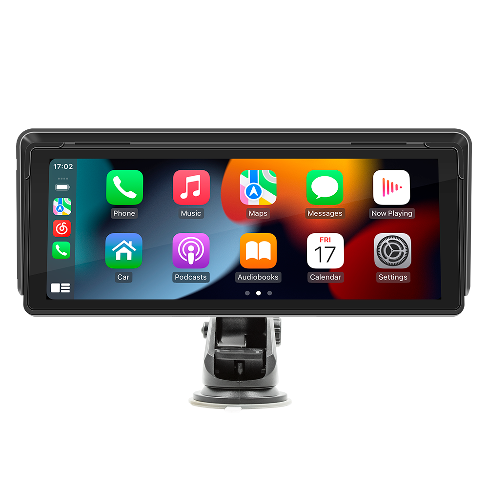 10 inch smart car screen with wifi and bt FM transmitter wireless carplay android auto portable mobile caprlay screen car radio