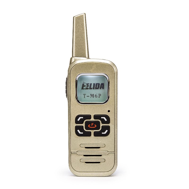 Home Radio New Arrival Wireless Mobile Woki Toki Mini VHF UHF Transceiver Henglida T-M6P Promotional Radio 2W 400-480mhz 1100mah