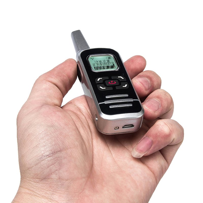 Home Radio New Arrival Wireless Mobile Woki Toki Mini VHF UHF Transceiver Henglida T-M6P Promotional Radio 2W 400-480mhz 1100mah