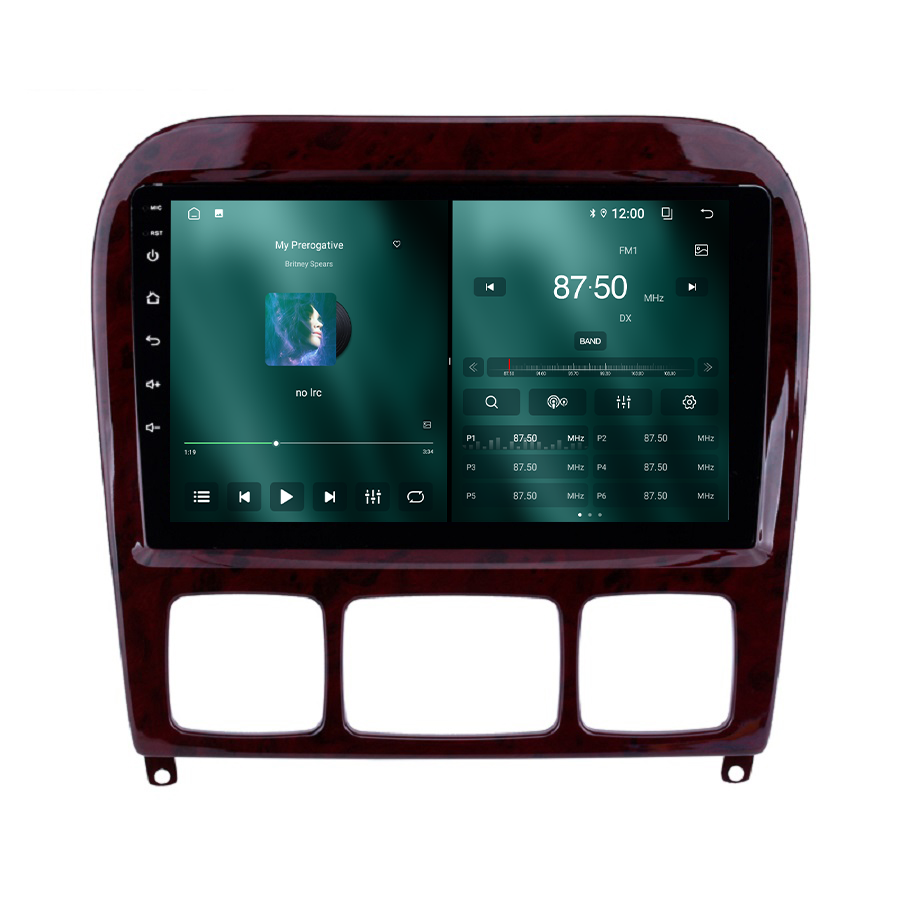 Android 10.0 9 Inch Car Radio Car Player with GPS For Mercedes Benz S Class W220 S280 S320 S350 S400 S430 S500 S600 1998-2005