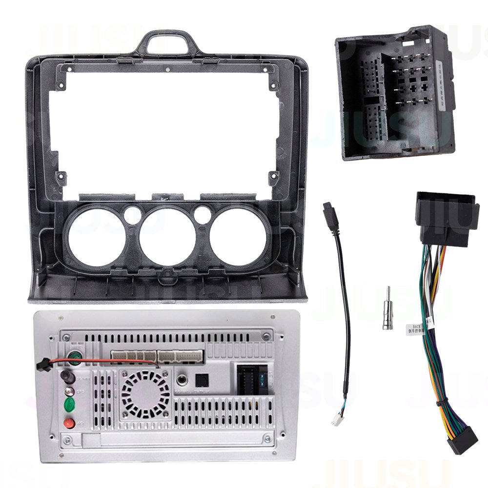 Android 12 Car Radio GPS DVD Player Stereo Multimedia Audio System for Ford Focus MK2 MK3 S-MAX 2004-2014 with Carplay DSP DAB
