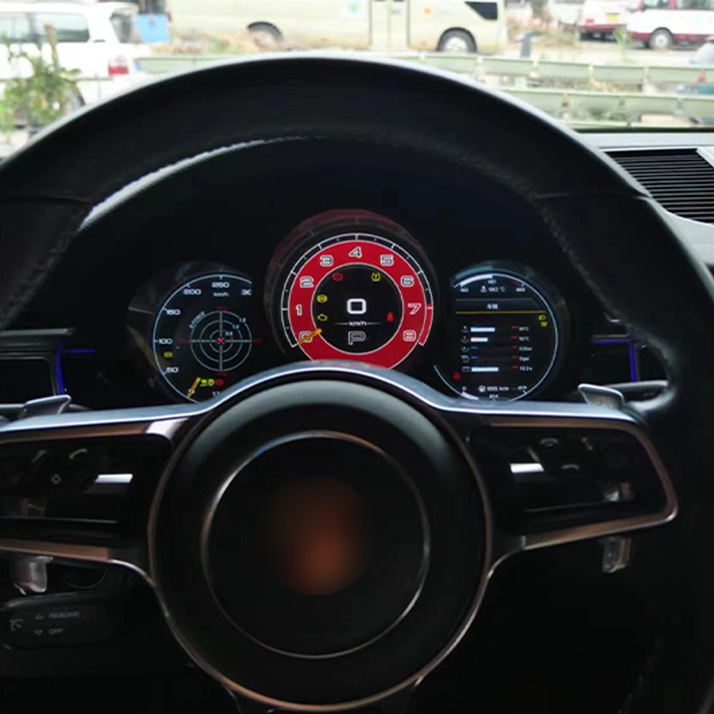 12.3" LCD Digital Cluster for Porsche Macan 2010 - 2015 Digital Instrument Virtual Cockpit Linux System