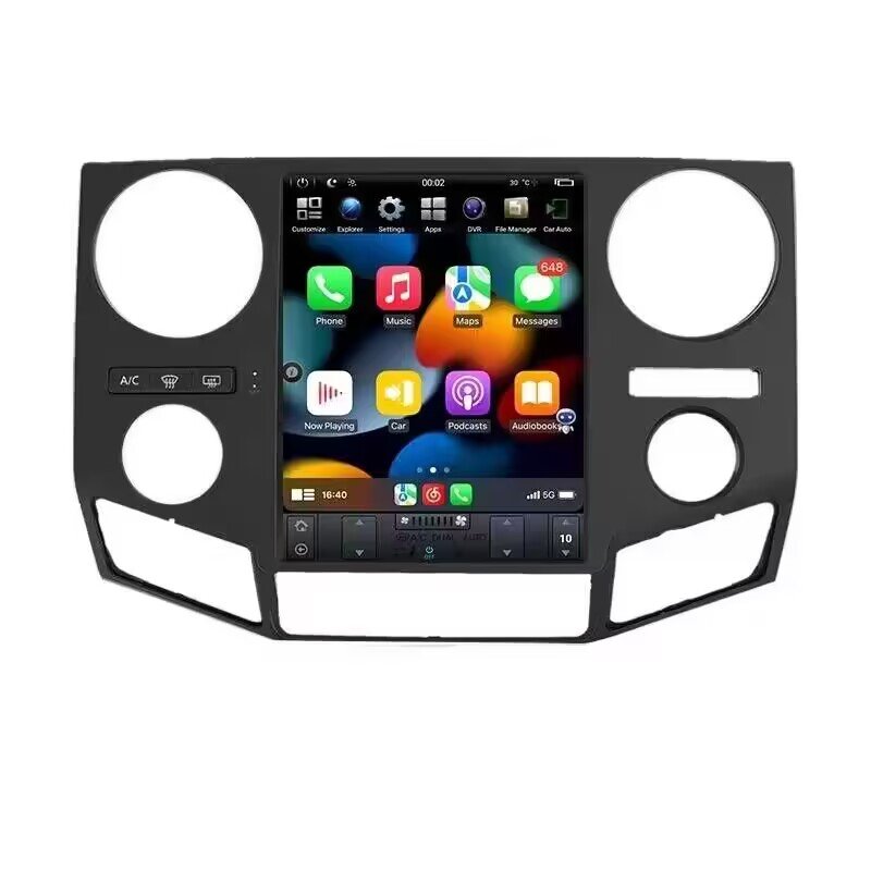 12.1'' Android Car Multimedia GPS Navigation Stereo Radio Car Play Video Auto Play Vertical Screen For Ford F250 F350 2008-2016