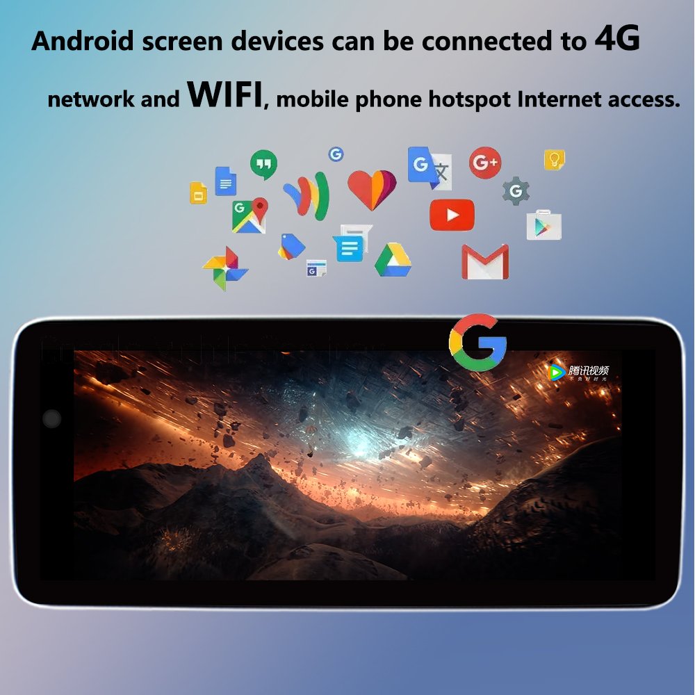 Factory price Android 14 suitable for Mercedes Benz GLK X204 car radio, navigation screen, multimedia video player car Bluetooth