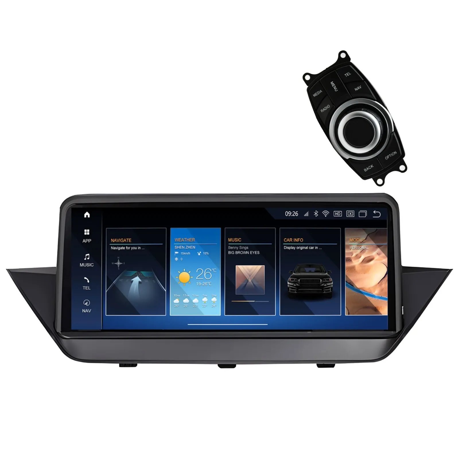 10.25" 8+128g android13 Car Radio Navigation DSP Wireless Carplay With Touch Screen For BMW Lower version X1 E84 2010-2015 CIC
