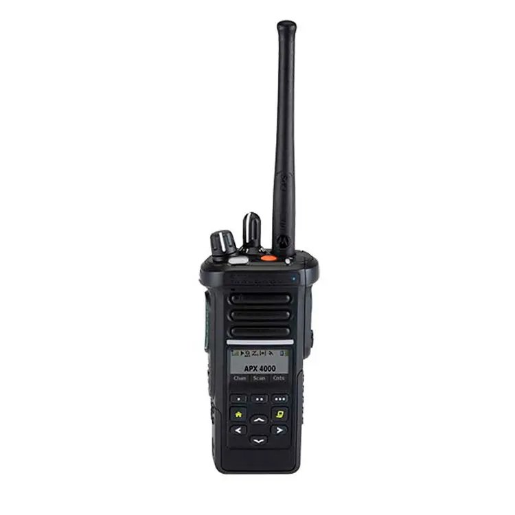 Moto-rola APX 4000 DMR handheld radio AES-256 Encrypted Talk GPS Positioning IP67 waterproof and explosion-proof two-way radio