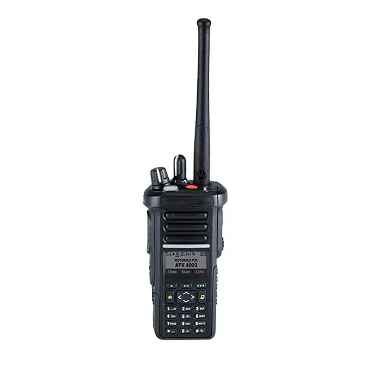 Moto-rola APX 4000 DMR handheld radio AES-256 Encrypted Talk GPS Positioning IP67 waterproof and explosion-proof two-way radio