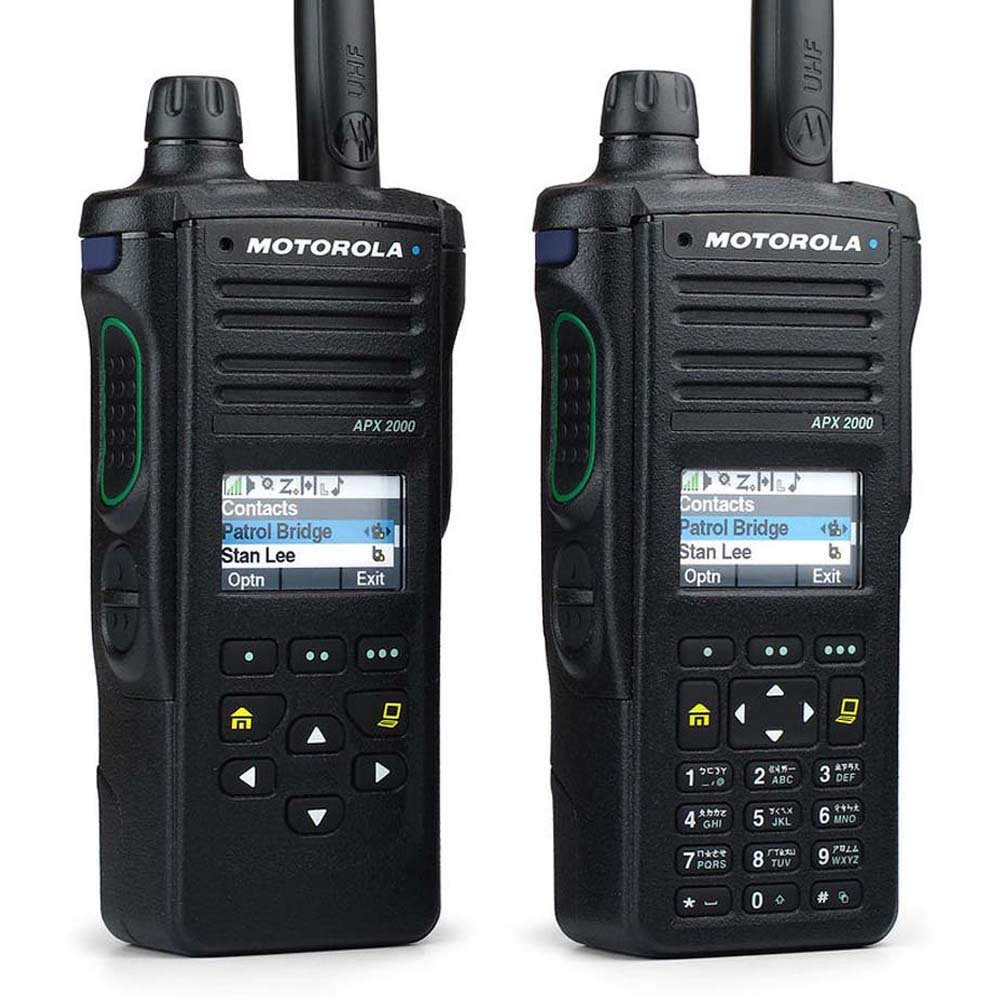 Moto-rola APX 4000 DMR handheld radio AES-256 Encrypted Talk GPS Positioning IP67 waterproof and explosion-proof two-way radio