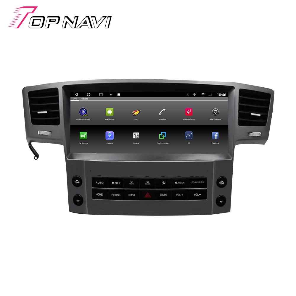 For LEXUS LX570 2008 - 2015 Double 2 Din Quad Octa-Core Headunit Device Android Radio Car Subwoofer Carplay GPS Steering Wheel