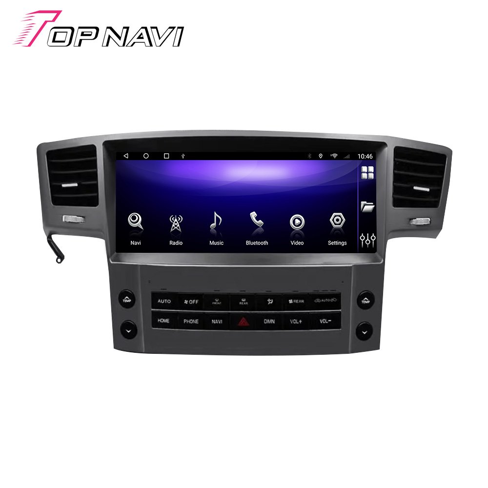 For LEXUS LX570 2008 - 2015 Double 2 Din Quad Octa-Core Headunit Device Android Radio Car Subwoofer Carplay GPS Steering Wheel