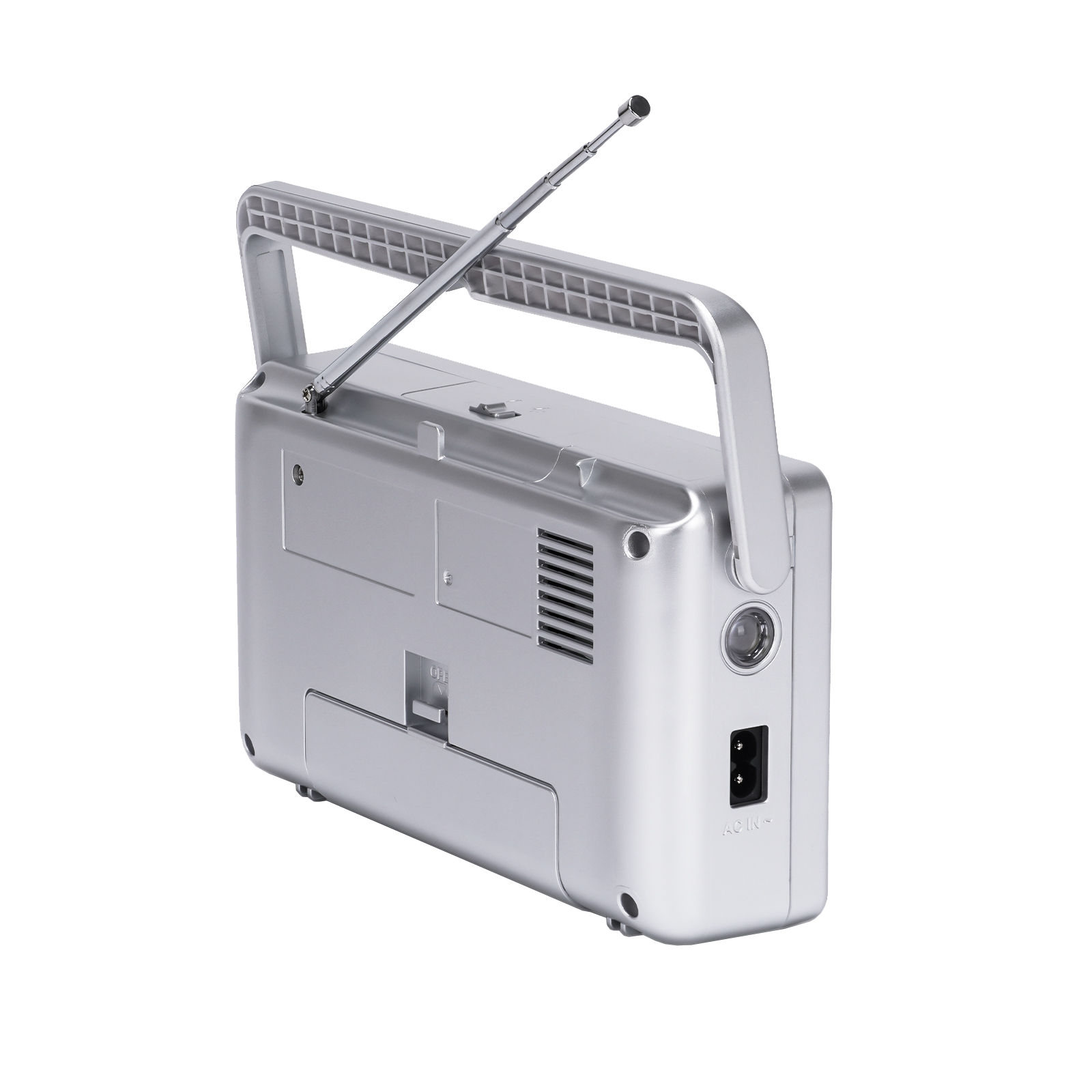 AM FM Portable Radio with flashlight