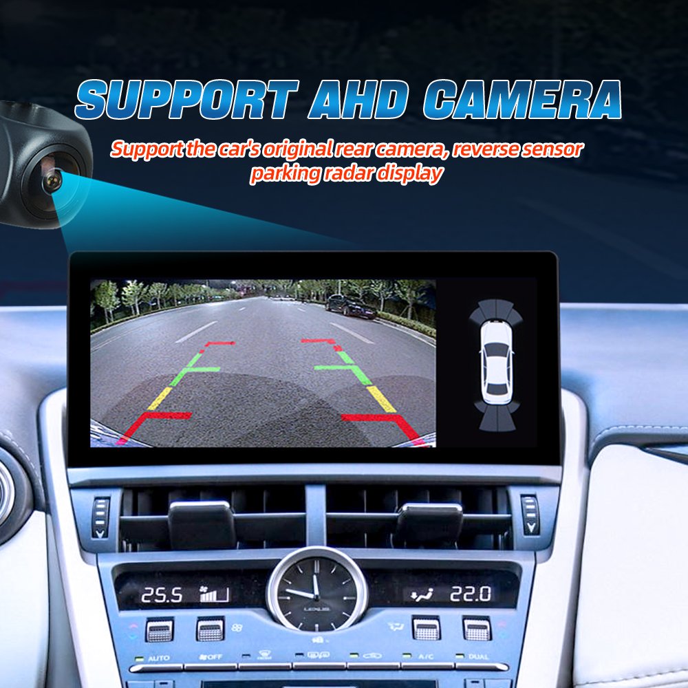 Zlh 10.25 Android 12 Touch Screen Car Carplay Auto For Lexus NX 200T 300h 2015 2016 2018 2020 Radio Video Car Gps Navigation