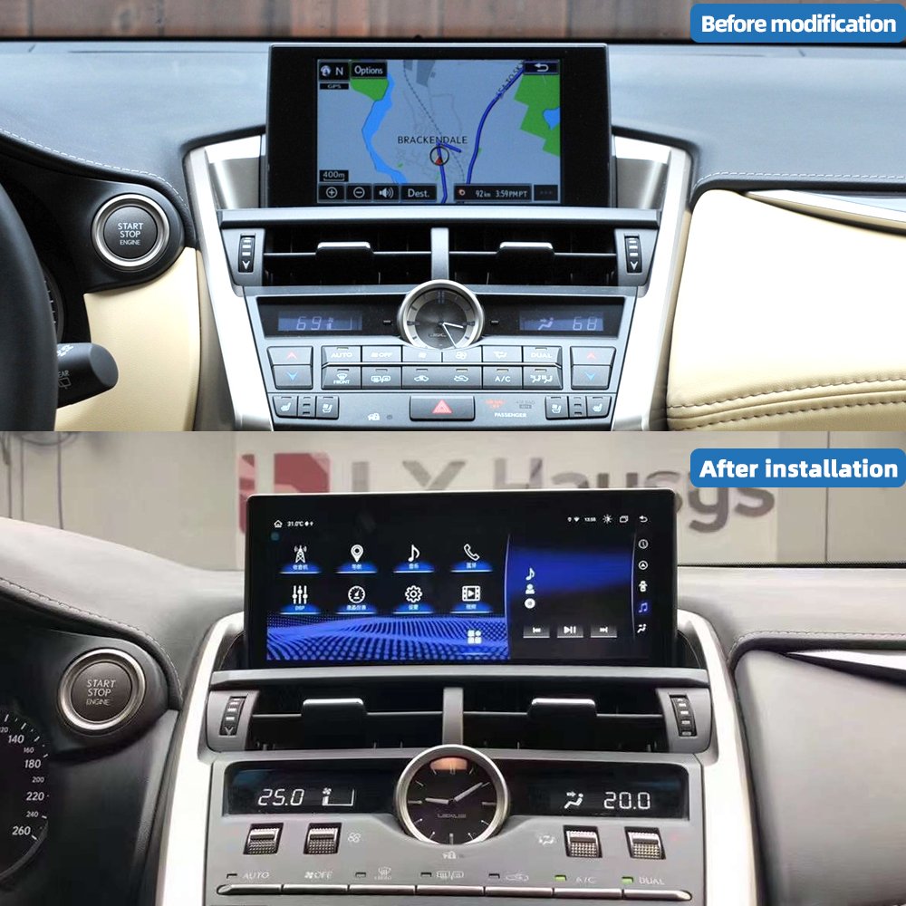 Zlh 10.25 Android 12 Touch Screen Car Carplay Auto For Lexus NX 200T 300h 2015 2016 2018 2020 Radio Video Car Gps Navigation