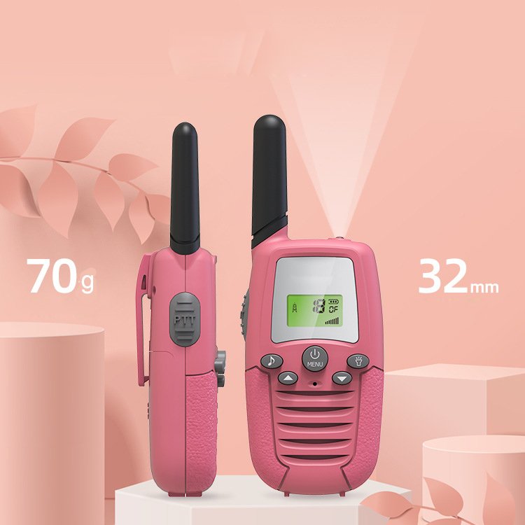 Wireless Baby Walki Talki Kid Gift 3 Long Range Funny Lovely Toys 2 Way Radio t-388 Walkie Talkies For Kids