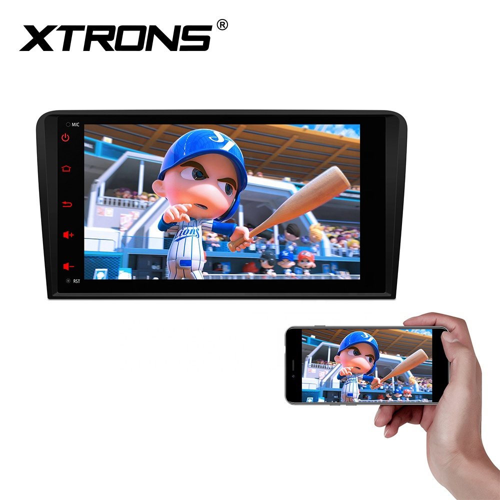 XTRONS 8 inch Android 13 Car Screen Carplay Android Auto 4G LTE AutoRadio Car Stereo Navigation GPS For Audi A3 S3 RS3