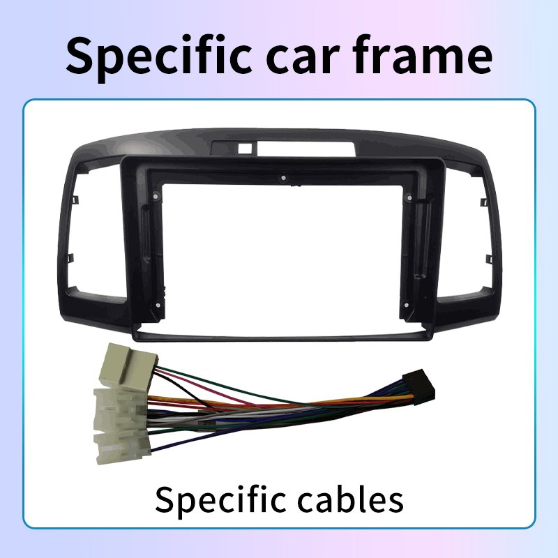 Rotiss 8Core Android Car Radio GPS For 2002 Toyota Allion 9" Car frame Power cable canbus LHD Auto CarPlay touch screen