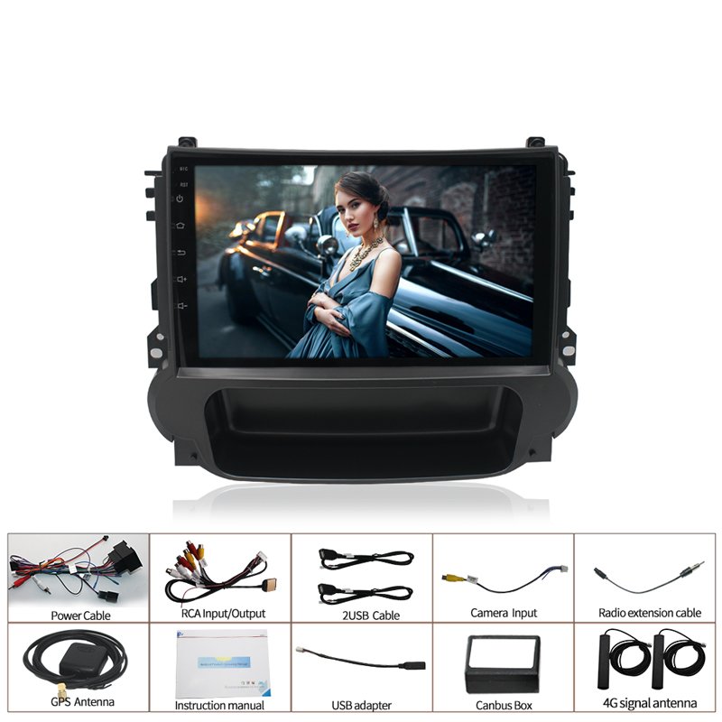 9 inch 8 cores Android 10.0 car dvd multimedia player radio video Stereo navi audio system for Chevrolet Malibu 2012-2014