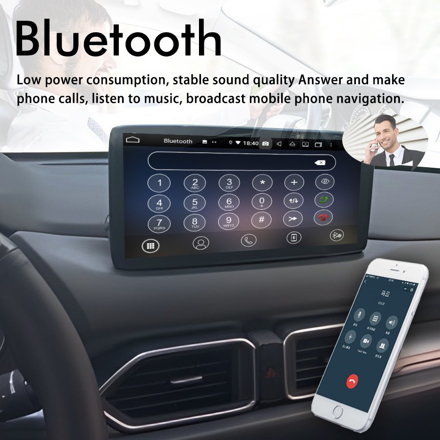 1920*720 Car Android 13 Screen Multimedia Video Player For Mazda CX5 cx-5 2017 2018 2019 CarPlay GPS Navigation Radio Autoradio