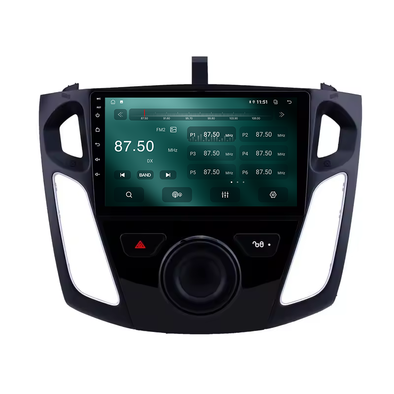Android 9 inch 2+32GB Android 9.0 WIFI BT Car DVD Player ips screen For Ford Focus 2011-2015 Car Auto Radio