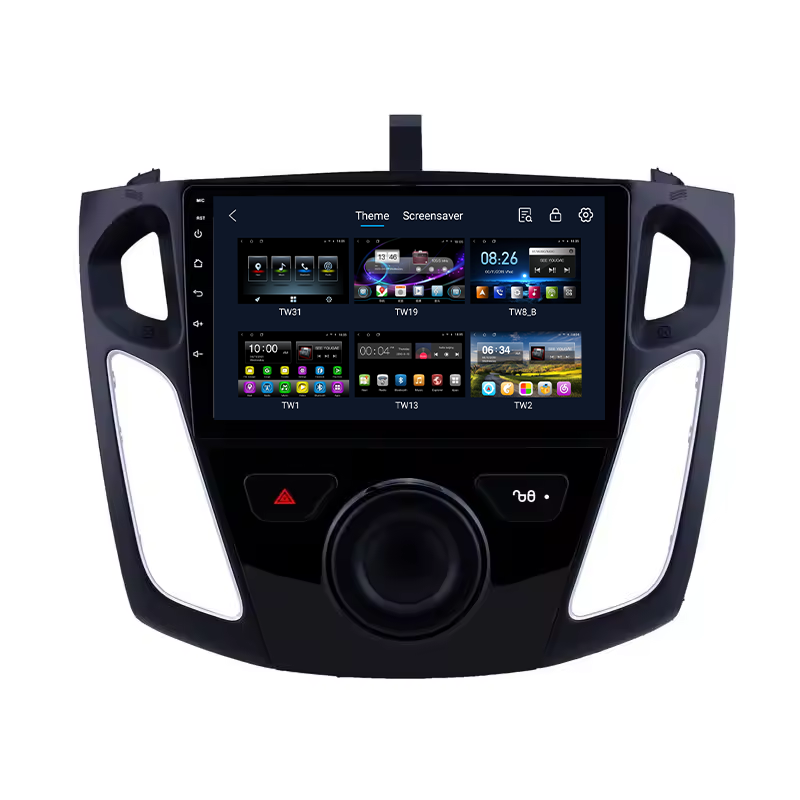Android 9 inch 2+32GB Android 9.0 WIFI BT Car DVD Player ips screen For Ford Focus 2011-2015 Car Auto Radio