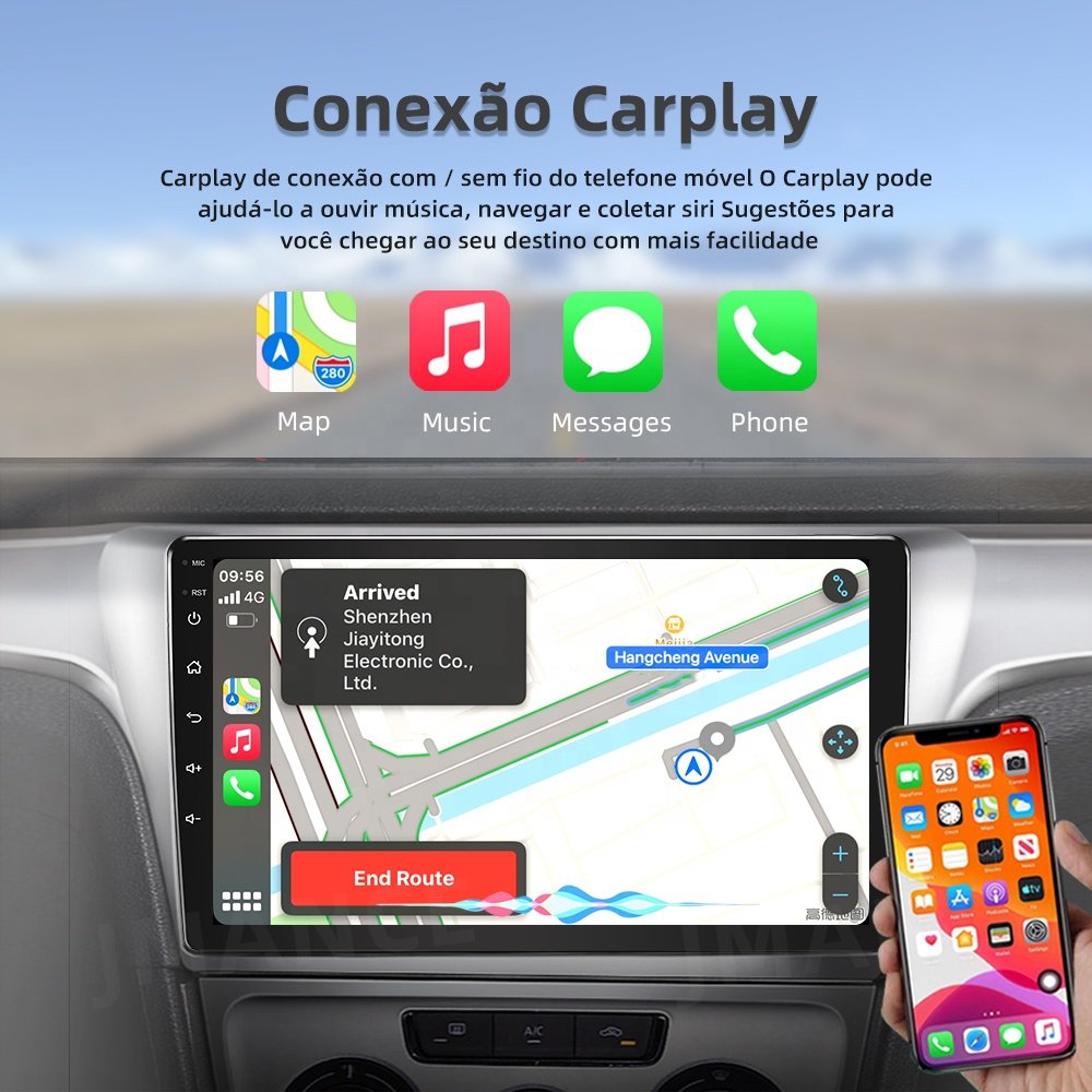 Jmance 9 Car Gps Navigation Stereo For Hyundai I20 2 Ii Gb 2014 - 2018 Frame Support Carplay Android Auto Dsp Car Video Player