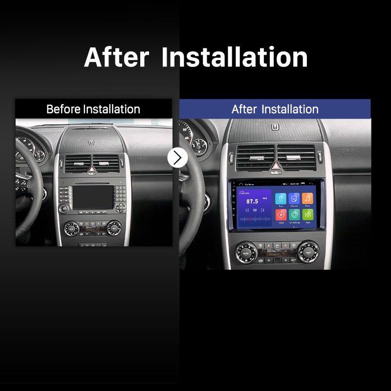 9 inch Android 11.0 GPS Navigation Radio for 2000-2015 VW Volkswagen Crafter Mercedes Benz Viano / Vito /B Class W245 /Sprinter
