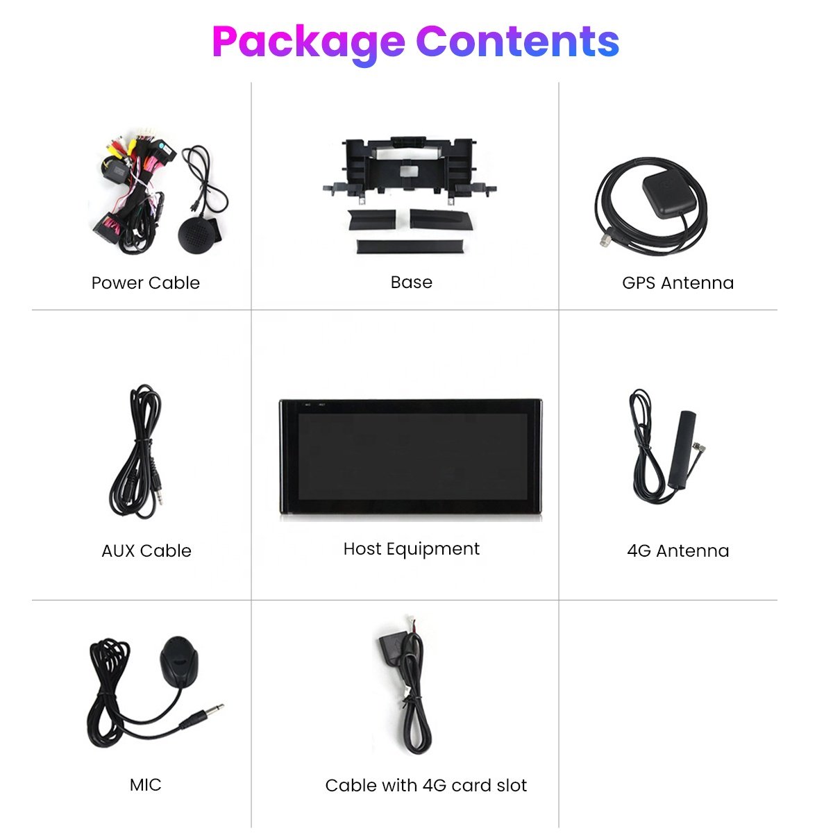 Jmance 10.25 inch For Audi A4L A4 B9 A5 2017 2018 2019 2020 Frame 4G Android Auto Carplay DSP RDS Car Radio Stereo Accessories
