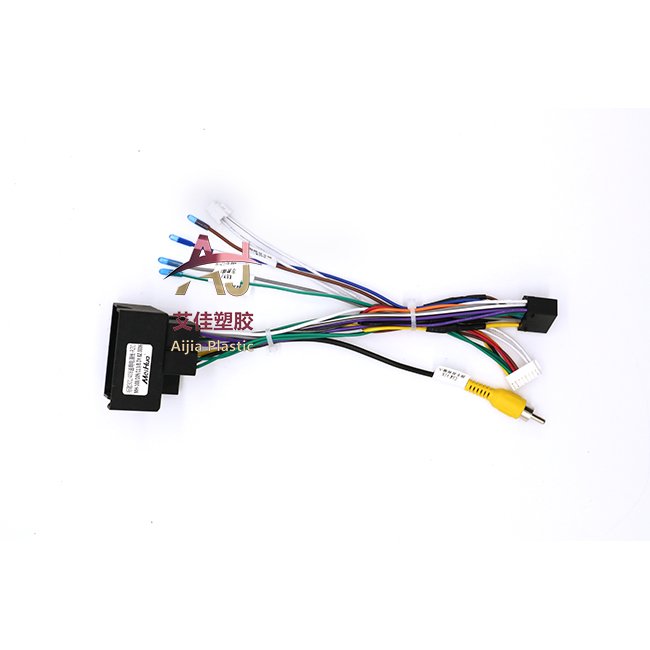 Aijia 9INCH Mould Design Black For LADA PRIORA 2007-2014 Car Control Bracket Trim Antenna Cable Harness Gps Frame Auto Part