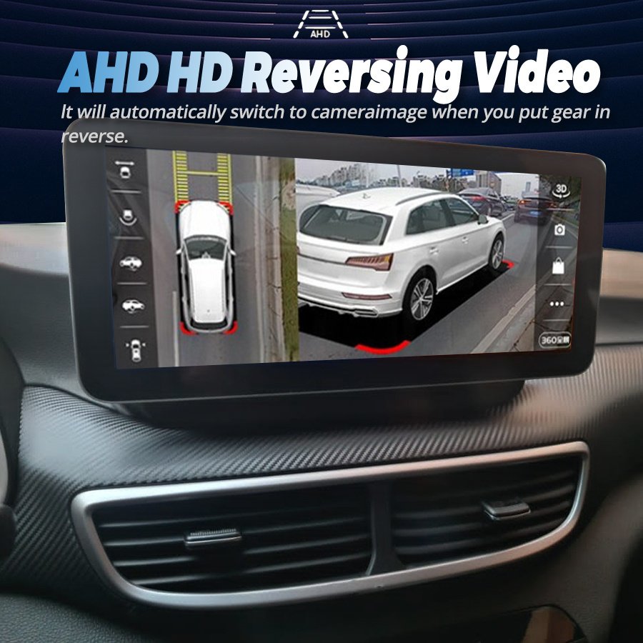 12.3inch 1920*720 Qled Screen Car Radio Android 13 Carplay For Hyundai Tucson 2019 2020 Stereo GPS Multimedia Radio Video Player