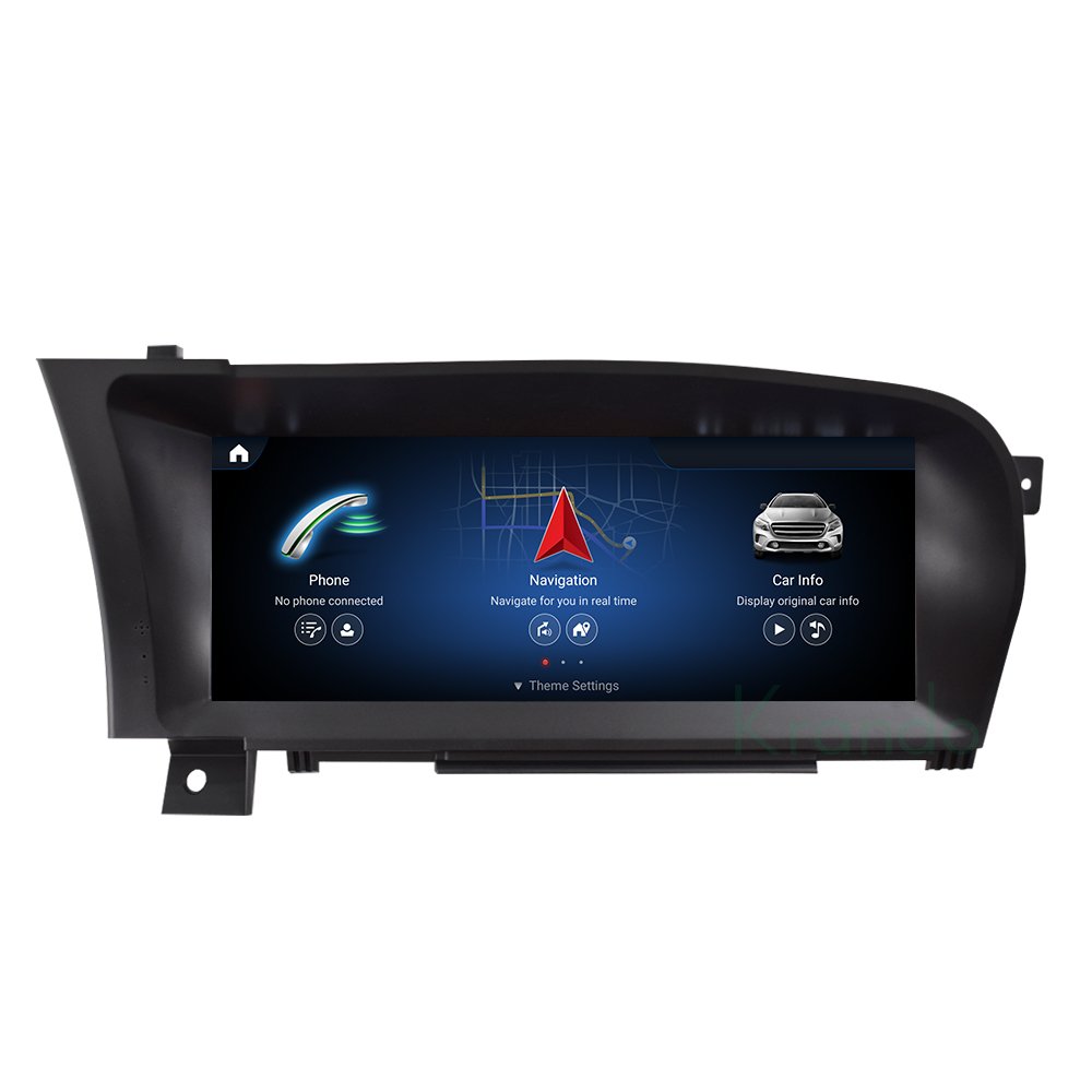 Krando 10.25 " Qualcomm Car Radio Navigation for Mercedes Benz S W221 W216 2005-2013 Autoradio GPS Player Carplay BT 4G LHD
