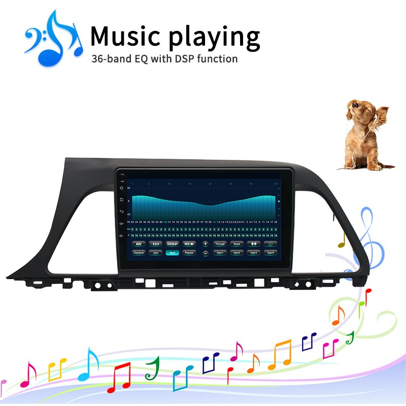 Android 10 car audio system GPS navigation car multimedia stereo car video dvd player for Hyundai Sonata Nine Generations