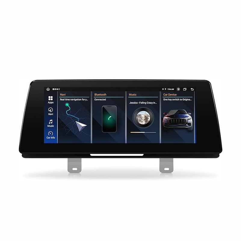New 10.25" radio gps monitor Car DVD Player Android Auto Headunit Wireless Apple Carplay for BMW 5 Series F10 F11 11-17 CIC NBT