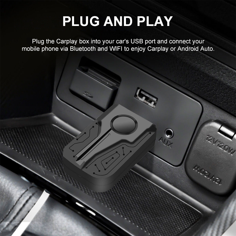 Carplay Ai Box Android Auto usb Dongle smart media Adapter Netflix YouTube for Kia Lincoln Daewoo Subaru