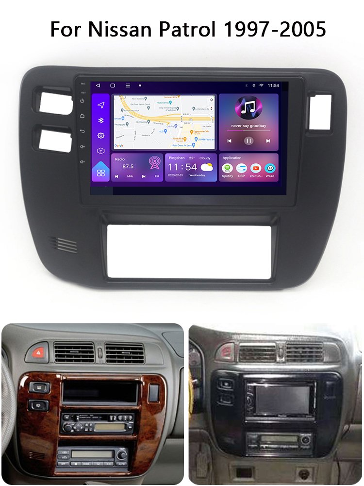 Android Radio Carplay For NISSAN Patrol 1997-2005 Car Multimedia Carplay 2 DIN Stereo Car GPS Navigation Head Unit Video Player