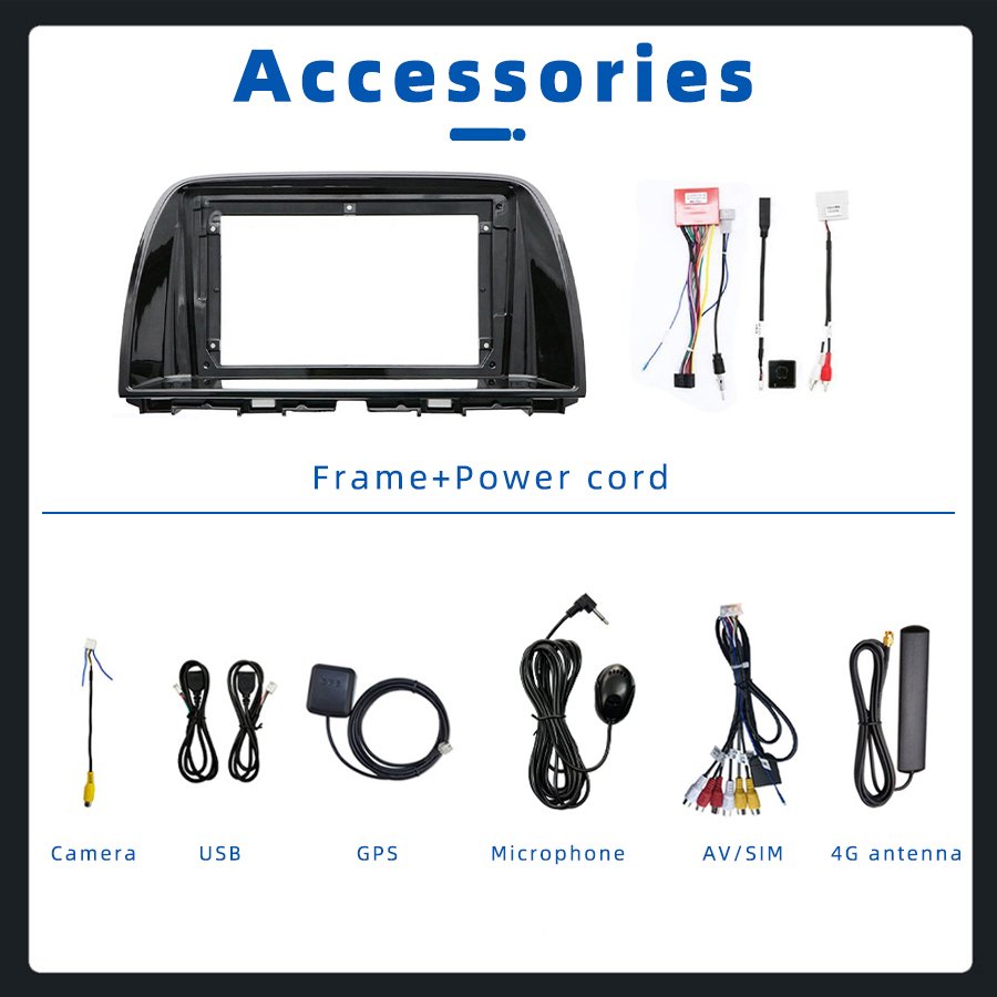 Android 13 Auto Electronics For Mazda Cx5 Cx-5 2012-2017 Car Screen Colling Fan Adas Dvr Car Dvd Player 2din Android Radio