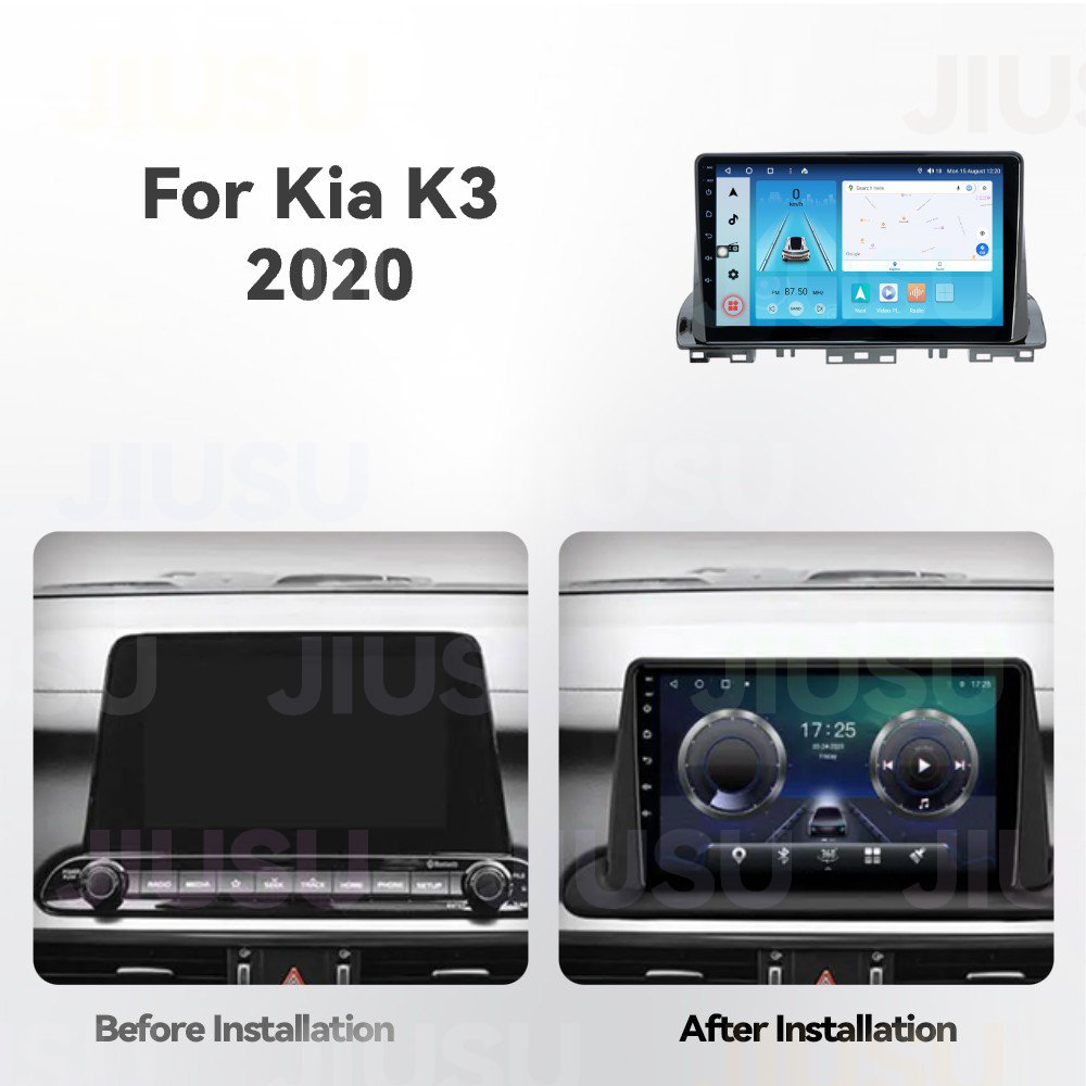 Android 12 Car Radio GPS Navigation DVD Player Stereo Multimedia Audio System for Kia Cerato K3 2020+ with Carplay DSP DAB