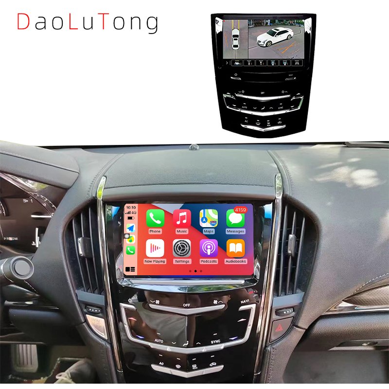 8 Android 10 Radio Car Player Car Dvd Player Gps Navigation Stereo Player Carplay For Cadillac ats 2013-2019