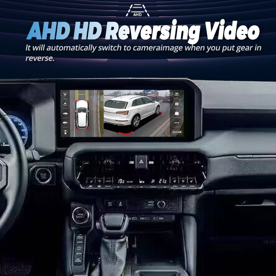 12.3inch Android Car Radio For Toyota Prado LC250 Low-end Upgrade To High-end 2023-2024 Multimedia Player Carplay GPS Navigation