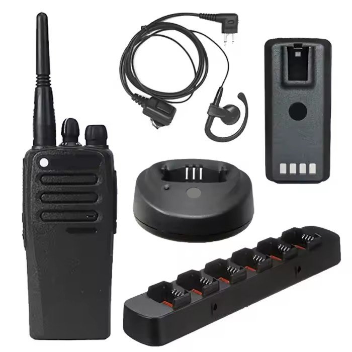 Original DEP450 5W Walkie Talkie Handheld Digital Intercom Long Distance VHF UHF Two-Way Radio GPS Mobile Radio Advanta WiFi