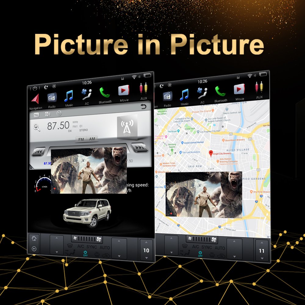 7 Inch Universal Car Screen Car Stereo Radio Car Player Video Player Navigation Support WIFI BT GPS