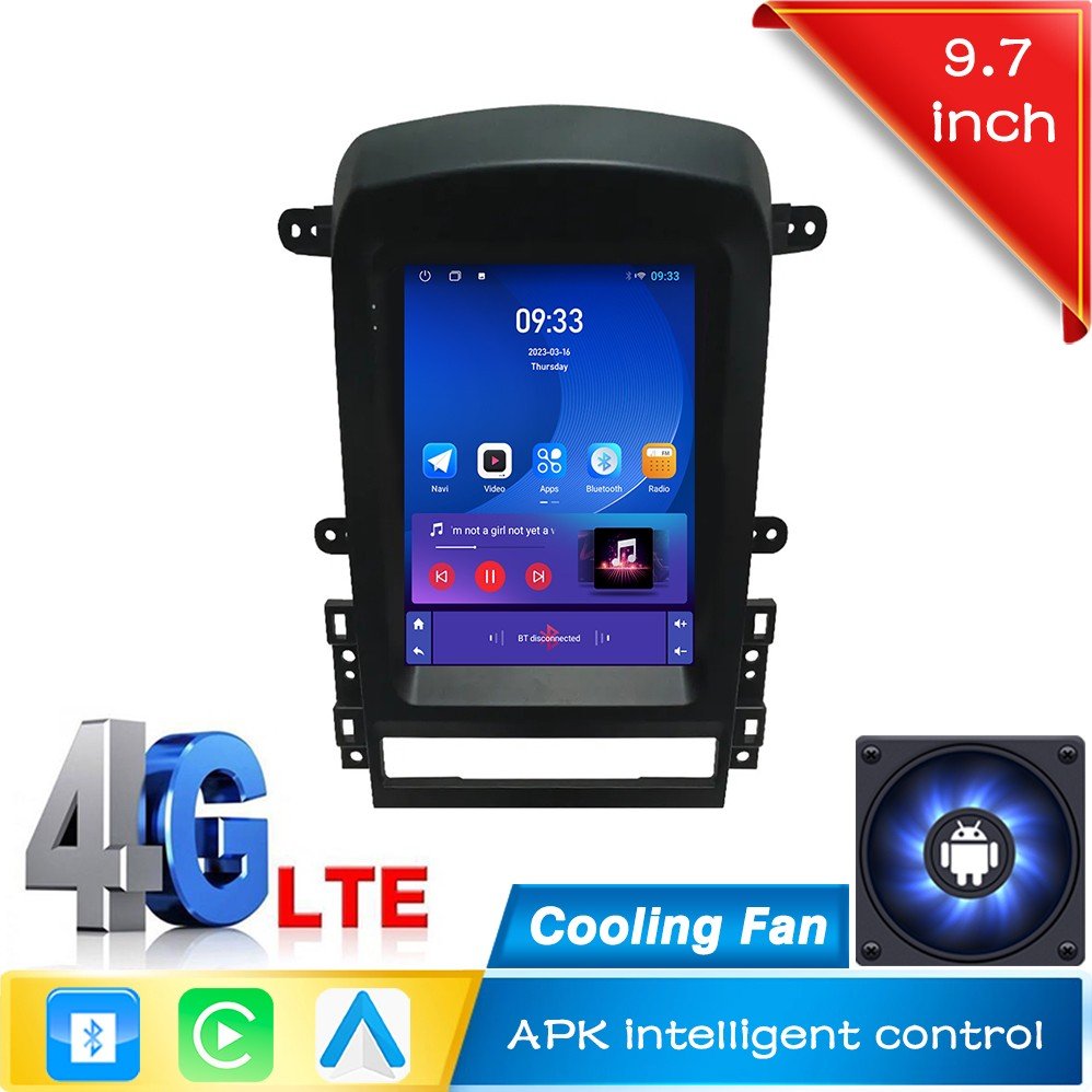 9.7 inch 2 din android car radio for Chevrolet Captiva 2008-2011 carplay auto radio Car Player Stereo GPS Navigation with