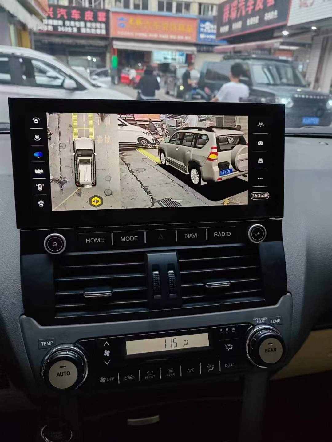 Android Car Radio For Toyota Land Cruiser Prado 150 2014 - 2017 GPS Navigation Stereo 4G LTE Bluetooth Carplay 12.3" IPS DSP