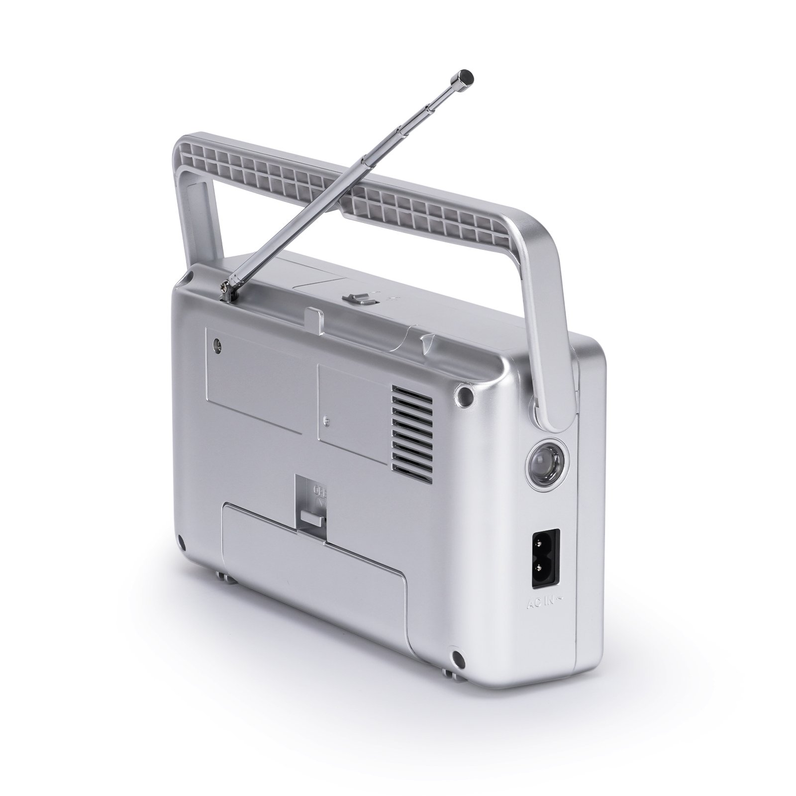 AM FM Portable Radio with flashlight