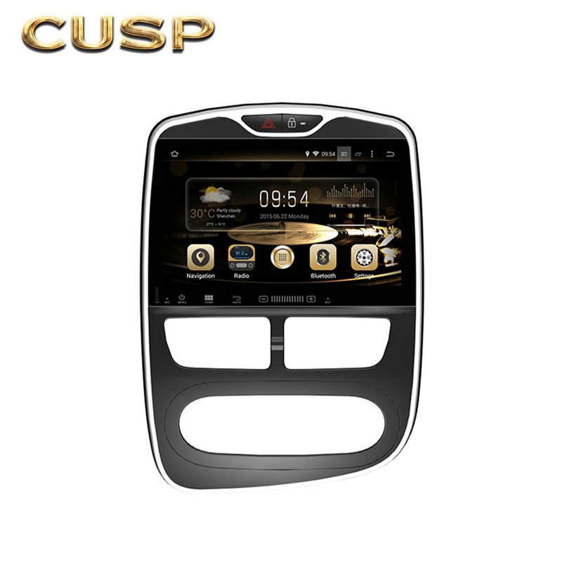 2024 Hot Selling Android 10 GPS Navigation 10.1'' Screen Car Stereo Radio Car Play Video Play For Renault Clio 2012- Manual AC