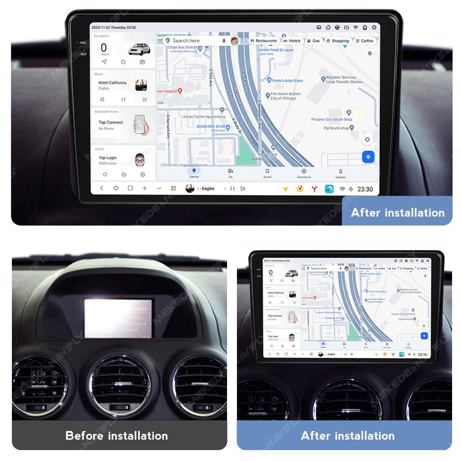 DUDUAUTO 2K Screen A7870 Android 13 Car Radio For Opel Antara 1 2006-2017 Multimedia Player Stereo Car-play DSP GPS