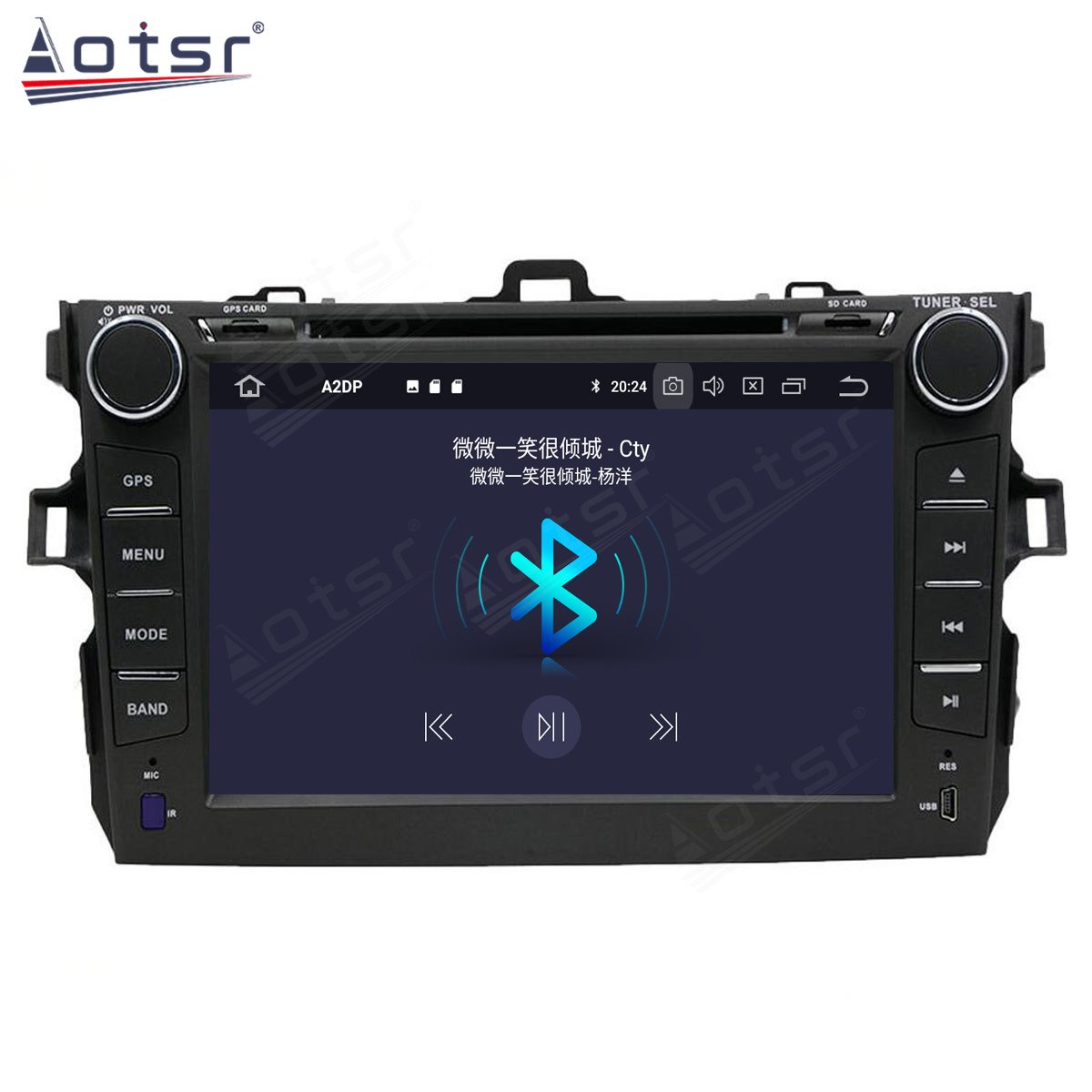 Android Touch Screen Car Video Radio Stereos DVD Player Multimedia System For Toyota Corolla 2007-2013 GPS Navigation