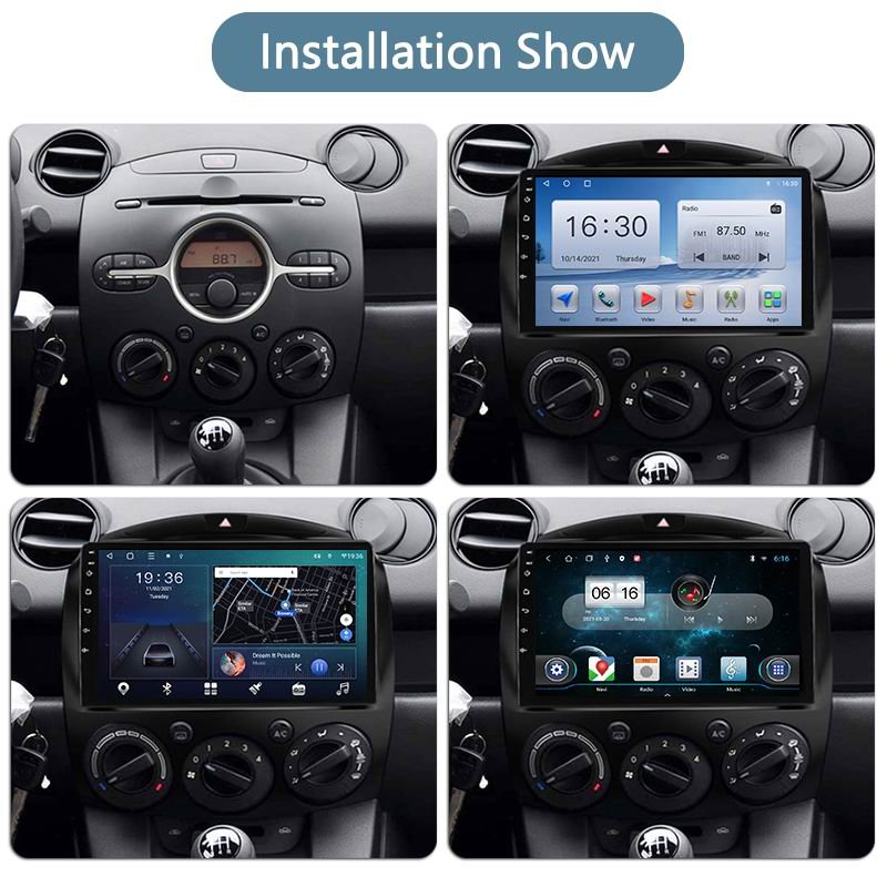 car navigation system For Mazda 6 GJ Atenza 2012-2016 Car Multimedia Video Player stereo GPS CarPlay 2 Din No DVD BT